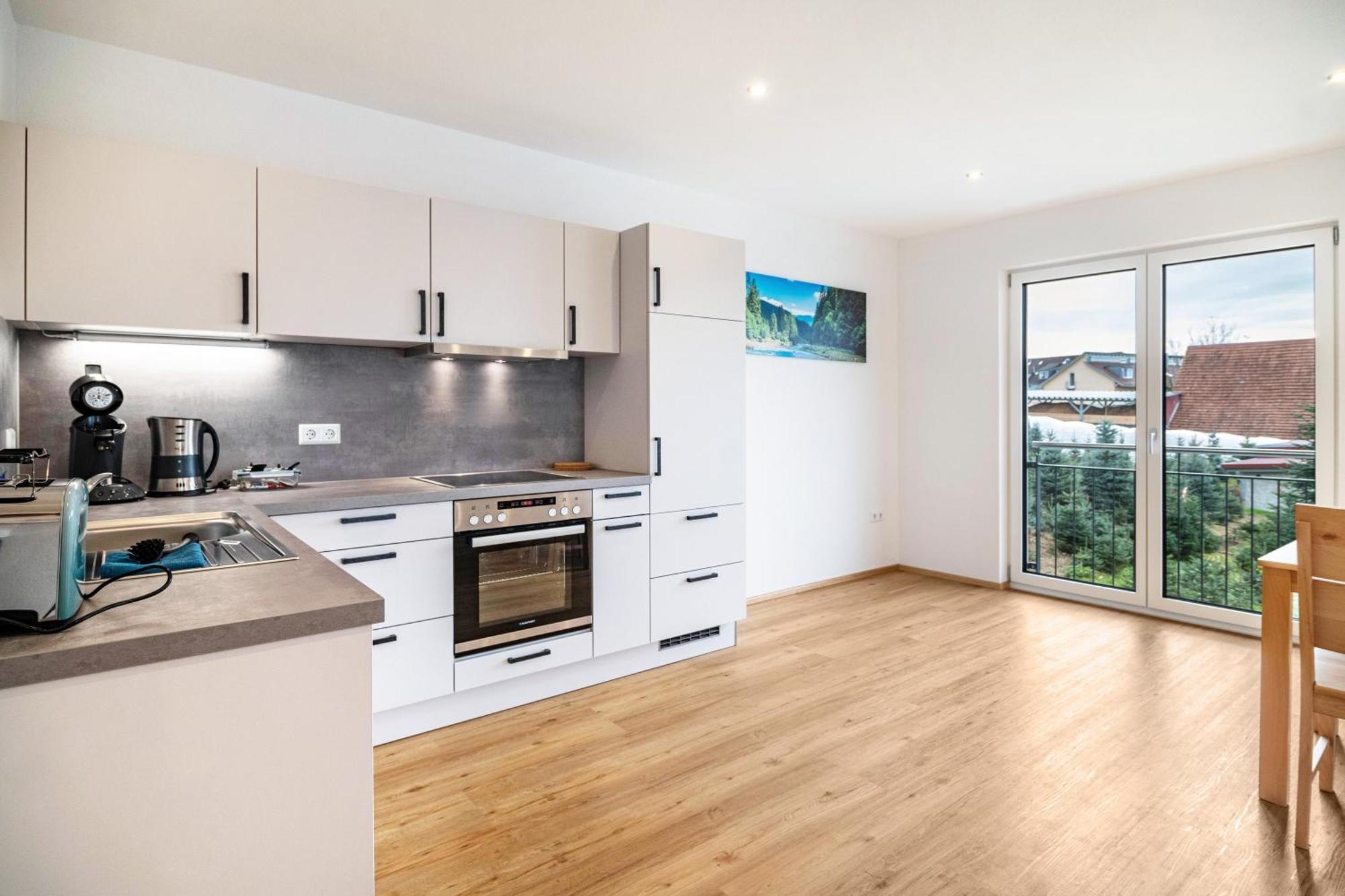 Fichte Apartment ราเวนส์บวร์ก ภายนอก รูปภาพ
